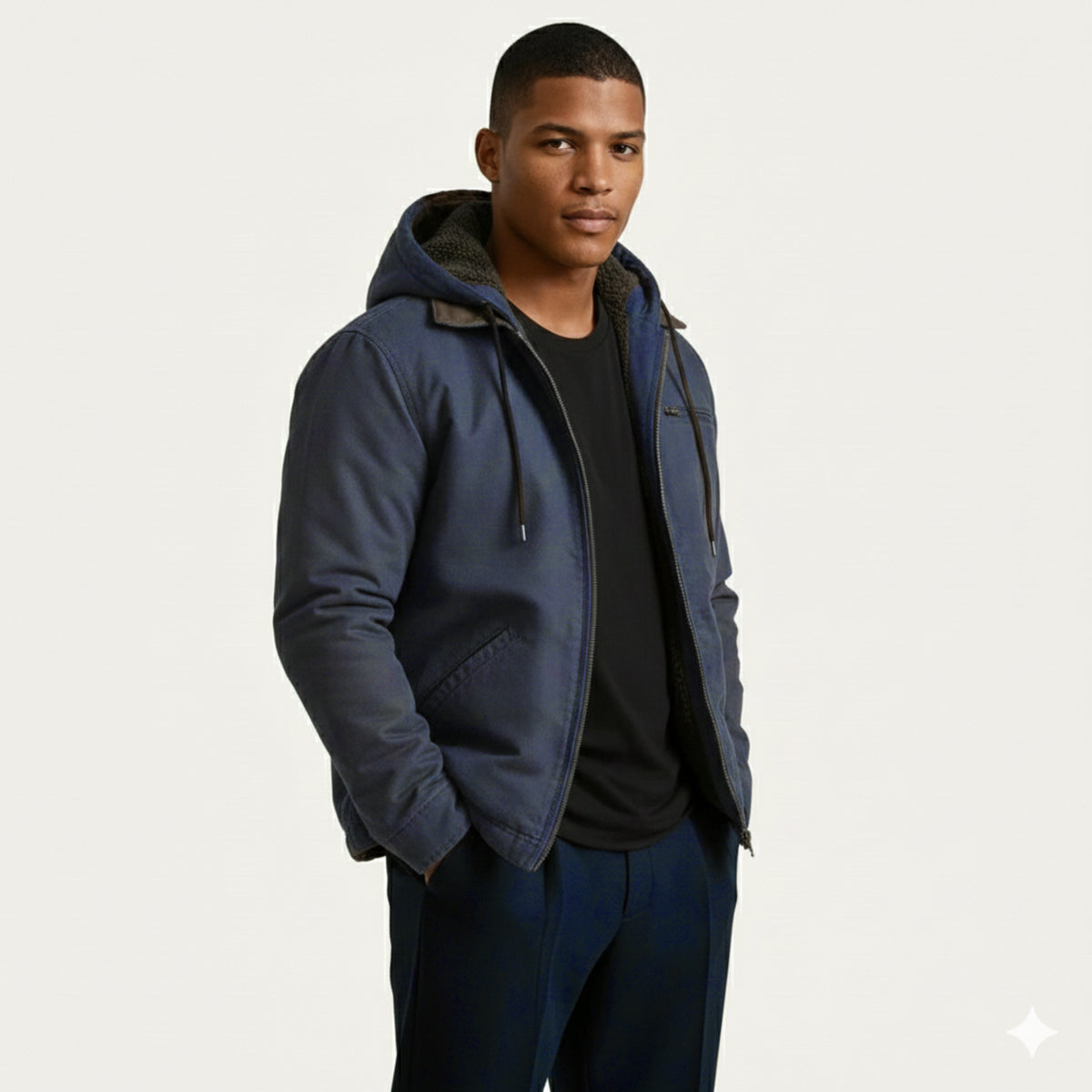 Altierié™ Modern Hoodie Jacket with Thermal Lining for Men