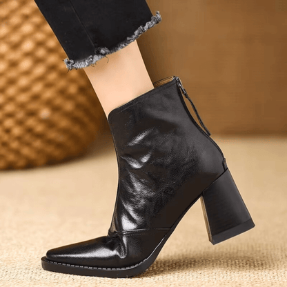 Cavelle™ Luxury Comfortable Ankle Boots with Stylish Medium Heel