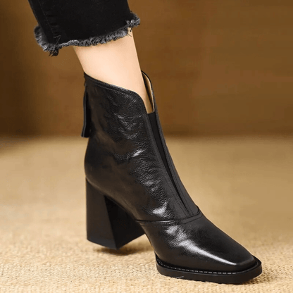 Cavelle™ Luxury Comfortable Ankle Boots with Stylish Medium Heel